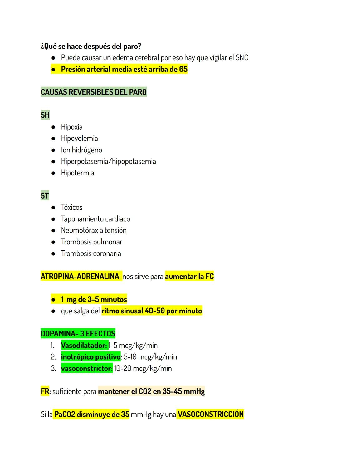 PRIMER TEMA RCP
• Certeza de que el paciente está en paro
• Hay que checar el pulso carotídeo y si no se siente se inicia el RCP.
RITMOS DES