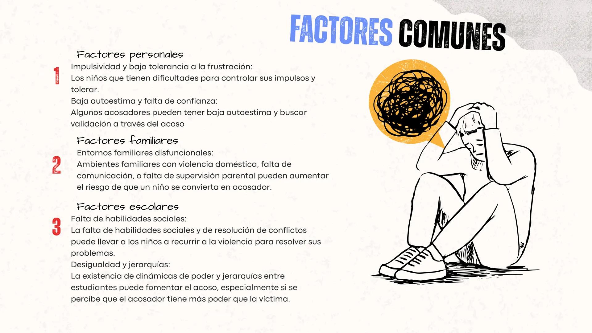# LAS CONSECUENCIAS DEL
⚠**BULLYING**⚠ ¿QUÉ ES EL BULLYING?
Se caracteriza por un desequilibrio de poder y puede
manifestarse de diversas m