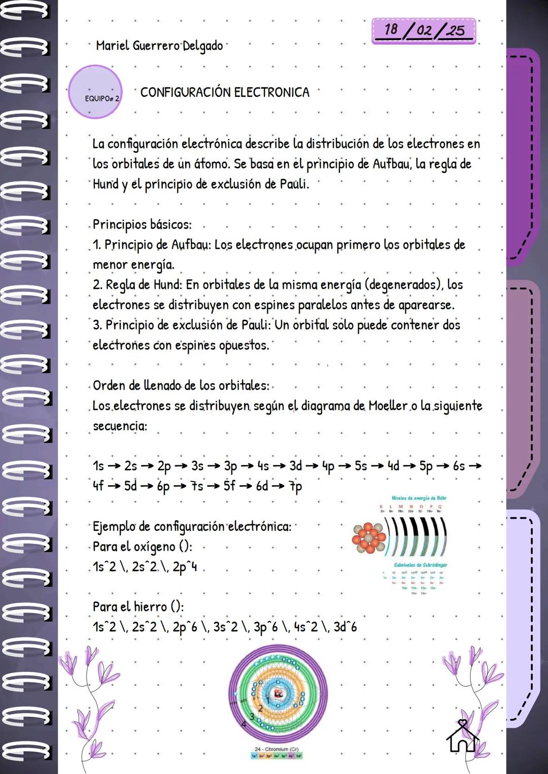 # ÍNDICE
- a
- an
- al
NOTAS: ```
Jos
``` 18/02/25
Mariel Guerrero Delgado
Resumenes de las exposiciones
EQUIPO 1
TEORIA ATOMICA
Mode