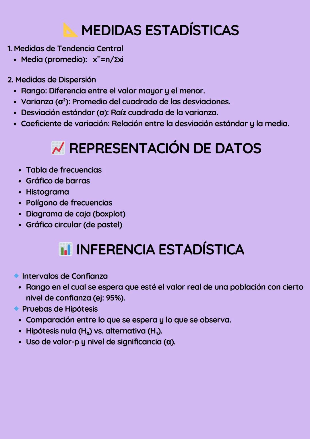 # Estadística
matemáticas ¿Qué es la Estadística?
La estadística es una rama de las matemáticas que se encarga de recopilar,
organizar, ana