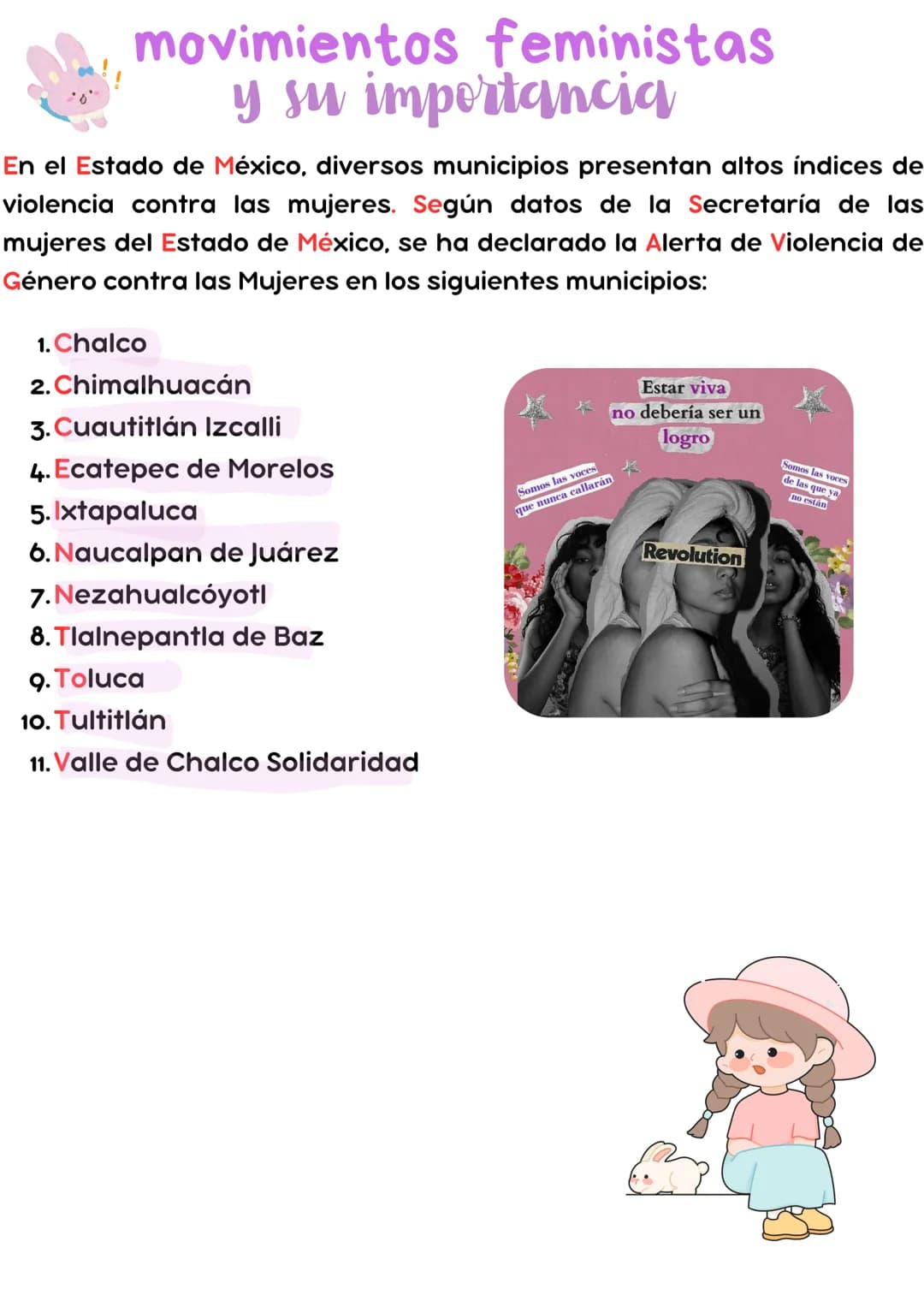--- OCR Start ---
movimientos feministas
y su importancia
Los movimientos feministas surgieron como
respuesta a las desigualdades y opresion