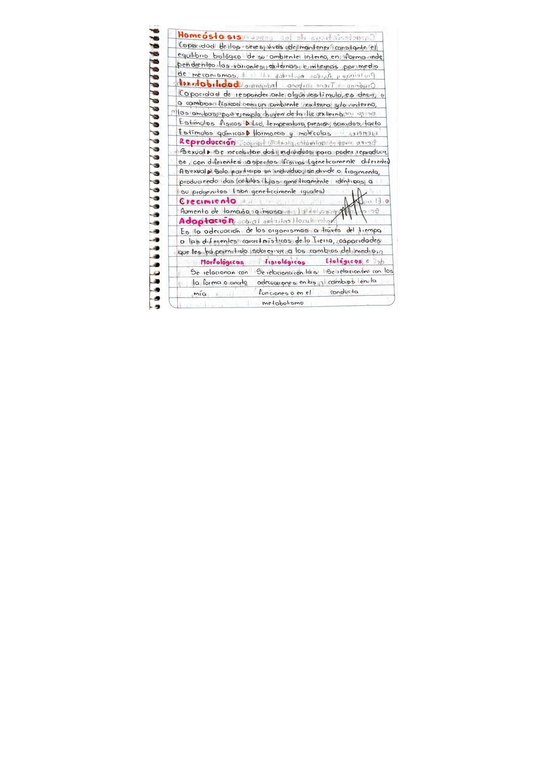 CARACTERISTICAS DE LOS SERES VIVOS
Estudio y características de los seres vivos
Adaptación
Organización
Metabolismo
Características
de los s