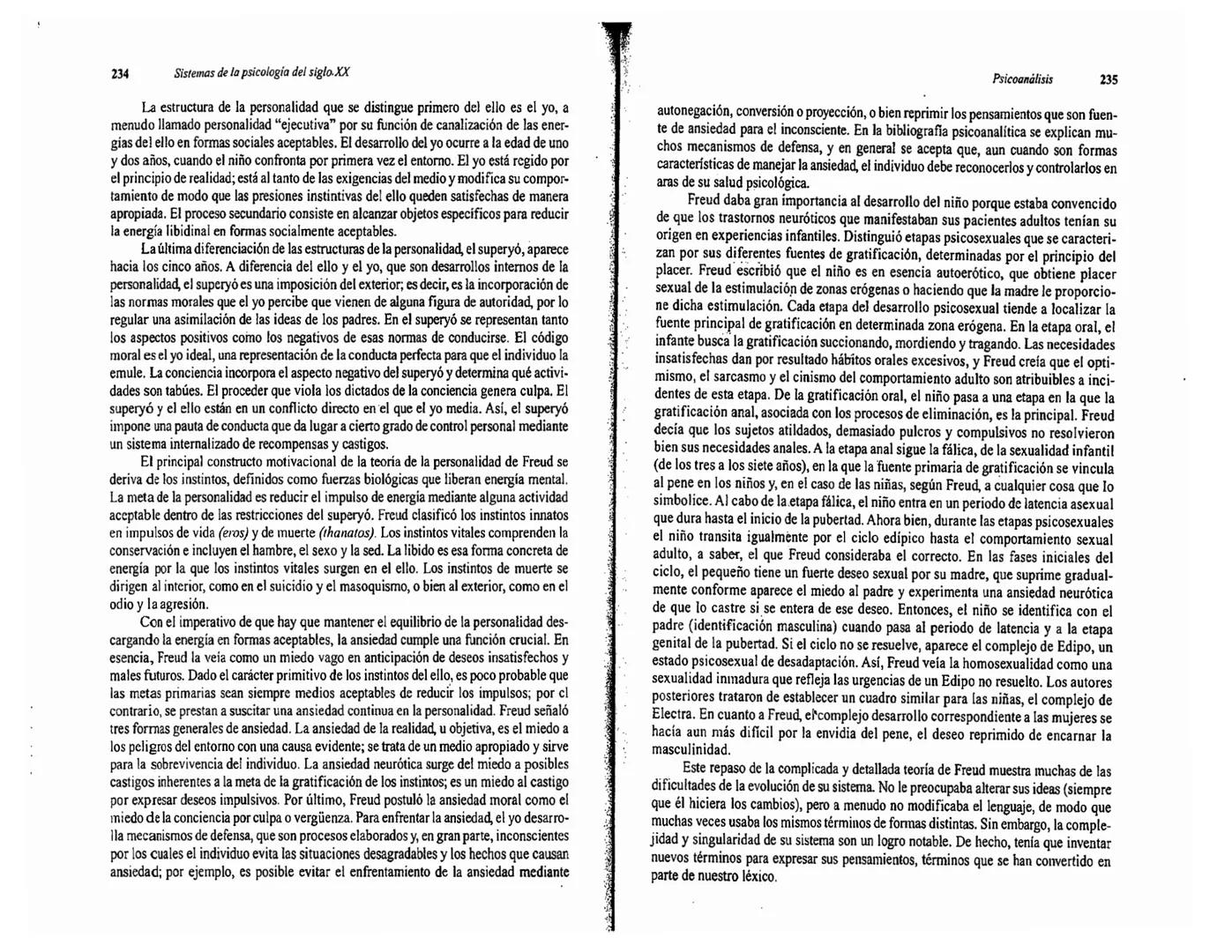 --- OCR Start ---
Psicoanálisis
227
14
Psicoanálisis
Antecedentes
La mente activa
El tratamiento de las enfermedades mentales
Sigmund Freud