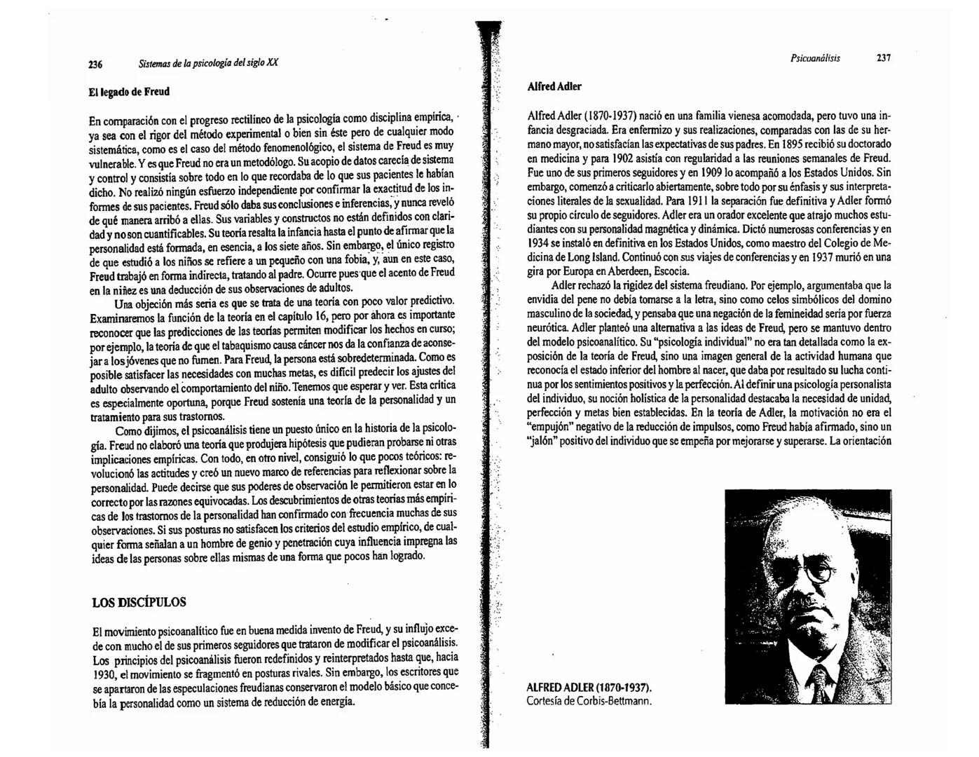 --- OCR Start ---
Psicoanálisis
227
14
Psicoanálisis
Antecedentes
La mente activa
El tratamiento de las enfermedades mentales
Sigmund Freud