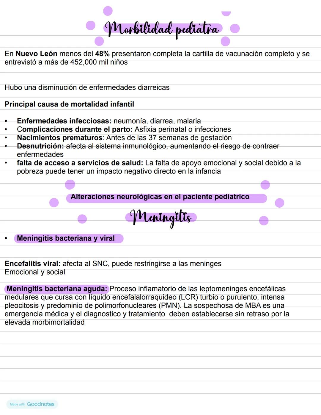 Made with Goodnotes # Enterocolitis necrosante
Trastorno caracterizado por la necrosis de la mucosa y submucosa del intestino delgado o del
