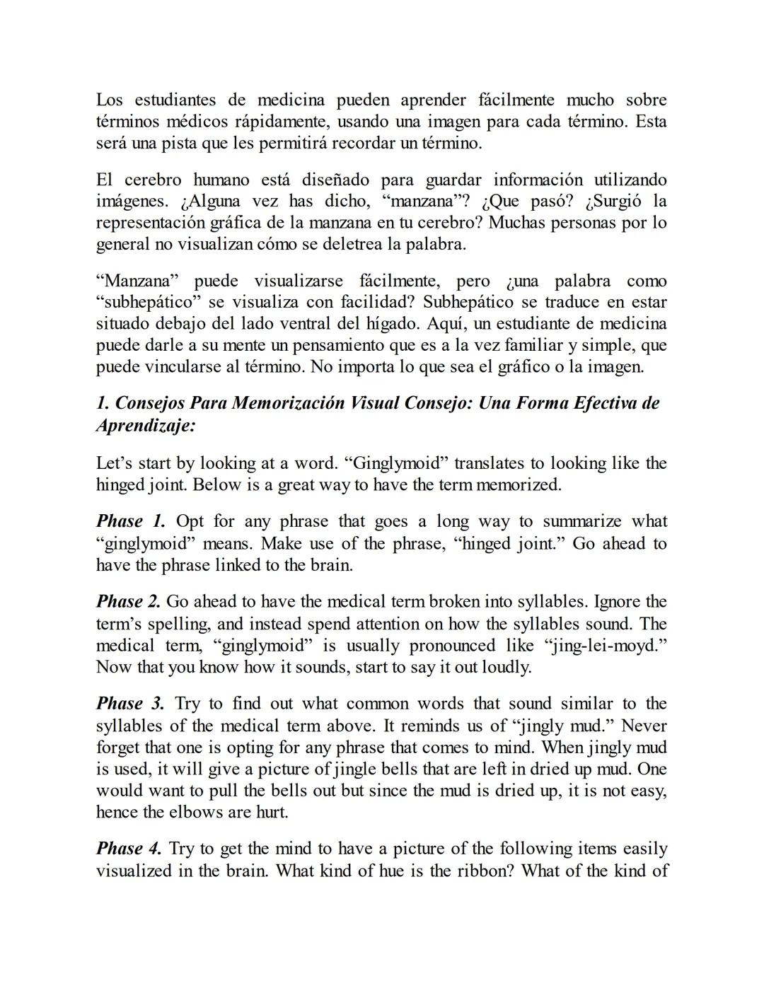 DARRELL CONNOLLY
booksmedicos.org
TERMINOLOGÍA
MÉDICA
CONSTRUYE RÁPIDAMENTE TU VOCABULARIO MÉDICO TÉCNICAS EFECTIVAS
PARA PRONUNCIAR, COMPR