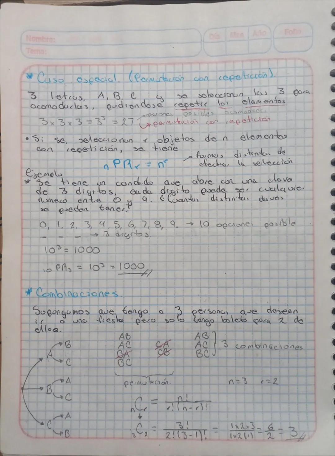 # Teoria de la Probabilidad
* Objetivo: Evaluar probabilidades utilizando axiomas y teoremas de la probabilidad, tecnicas de conteo y diagr