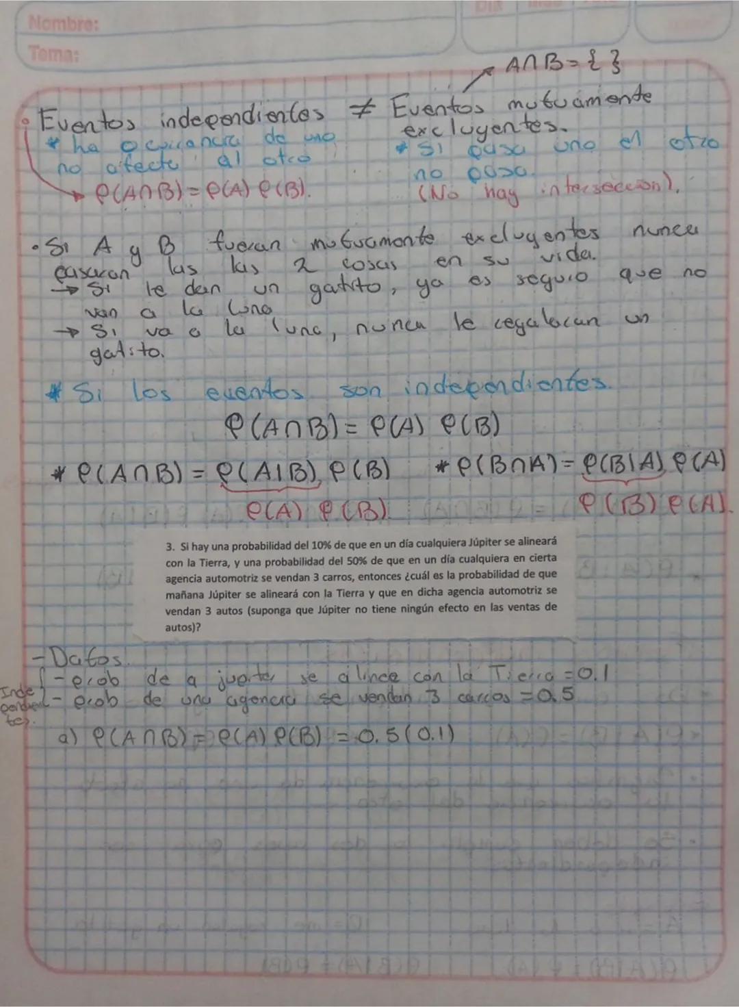 # Teoria de la Probabilidad
* Objetivo: Evaluar probabilidades utilizando axiomas y teoremas de la probabilidad, tecnicas de conteo y diagr