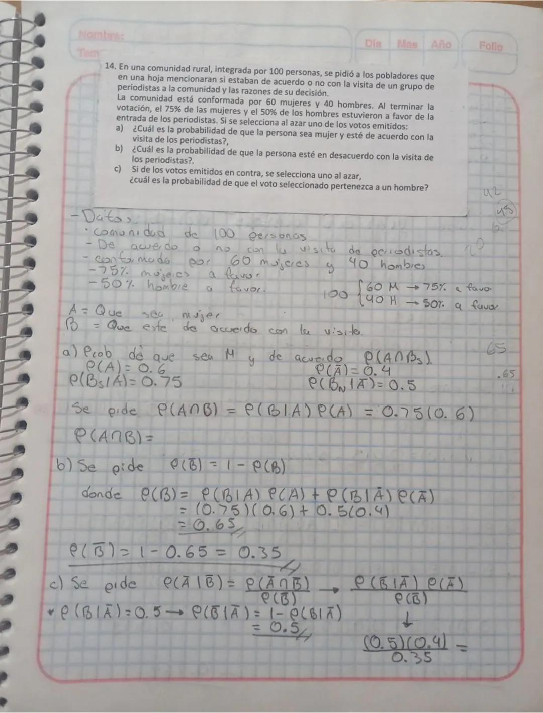 # Teoria de la Probabilidad
* Objetivo: Evaluar probabilidades utilizando axiomas y teoremas de la probabilidad, tecnicas de conteo y diagr