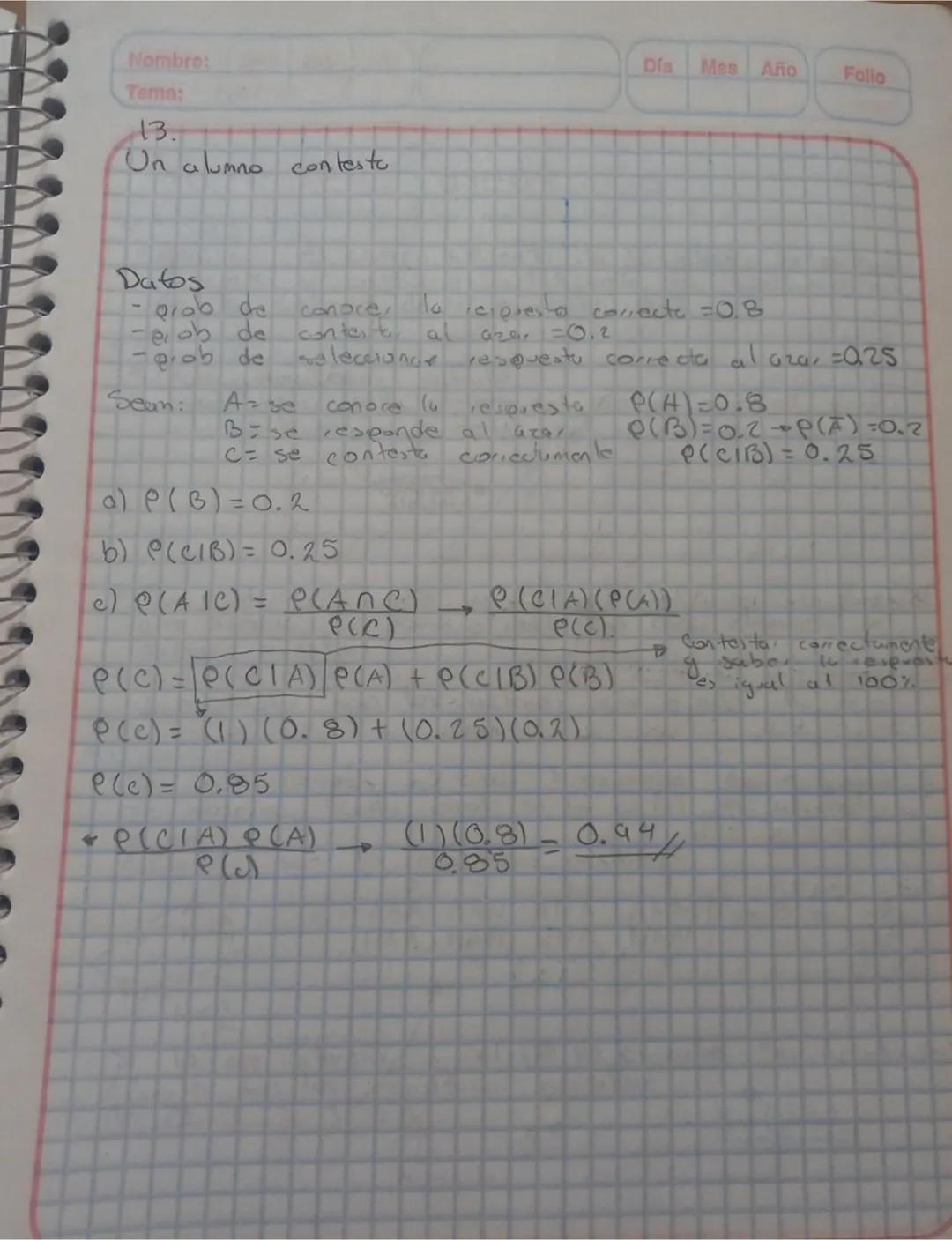 # Teoria de la Probabilidad
* Objetivo: Evaluar probabilidades utilizando axiomas y teoremas de la probabilidad, tecnicas de conteo y diagr