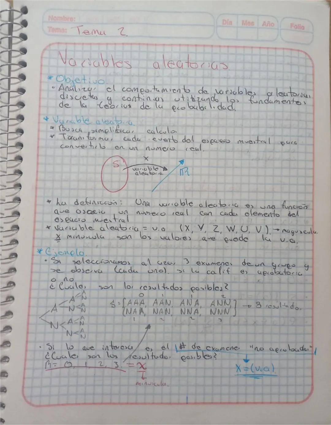 # Teoria de la Probabilidad
* Objetivo: Evaluar probabilidades utilizando axiomas y teoremas de la probabilidad, tecnicas de conteo y diagr