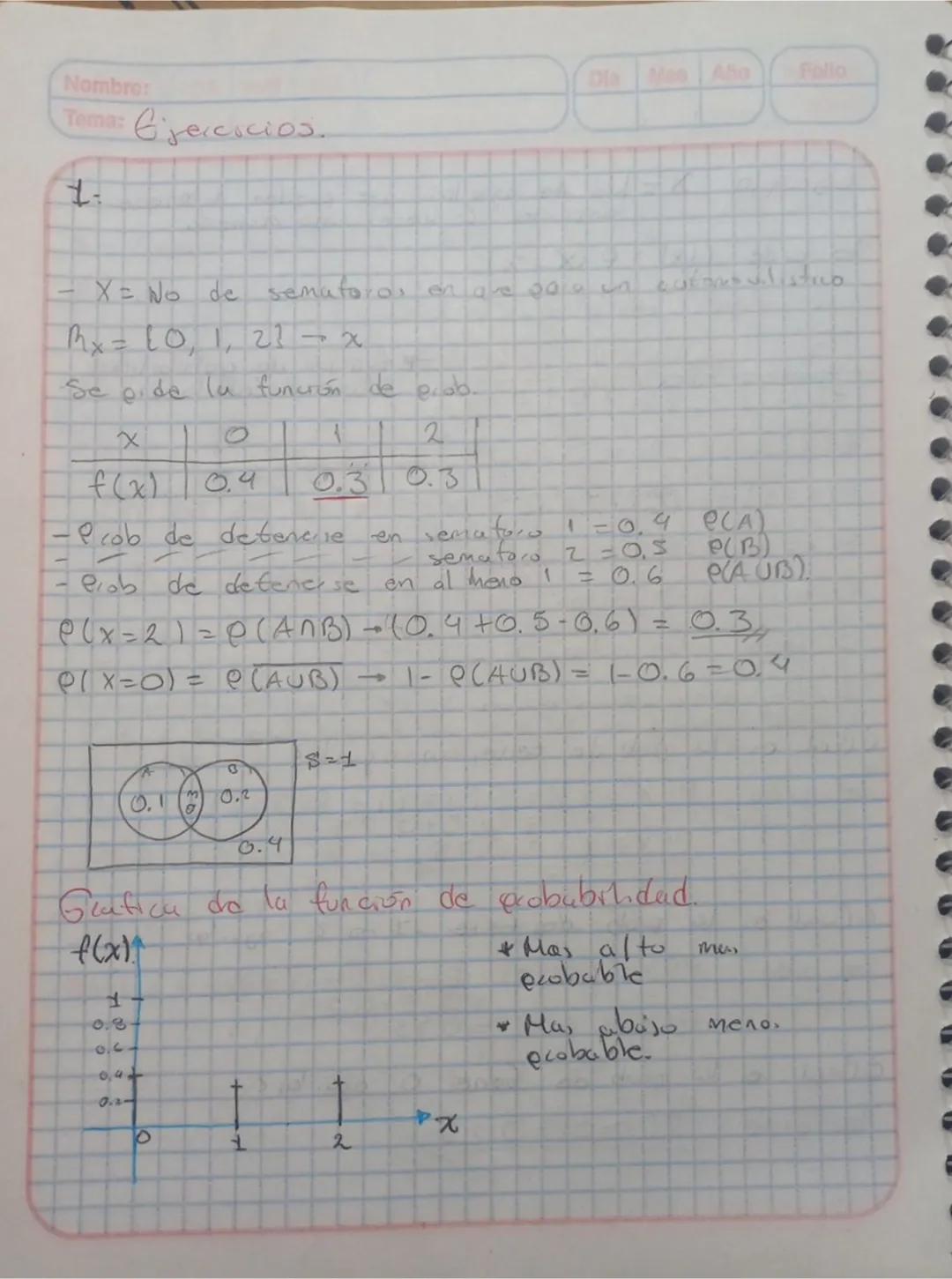 # Teoria de la Probabilidad
* Objetivo: Evaluar probabilidades utilizando axiomas y teoremas de la probabilidad, tecnicas de conteo y diagr