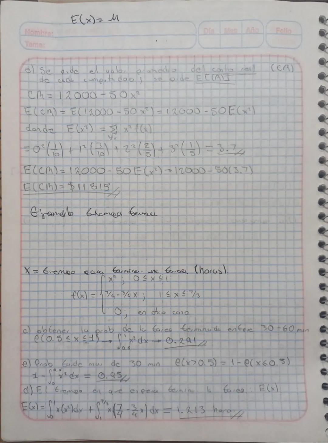 # Teoria de la Probabilidad
* Objetivo: Evaluar probabilidades utilizando axiomas y teoremas de la probabilidad, tecnicas de conteo y diagr