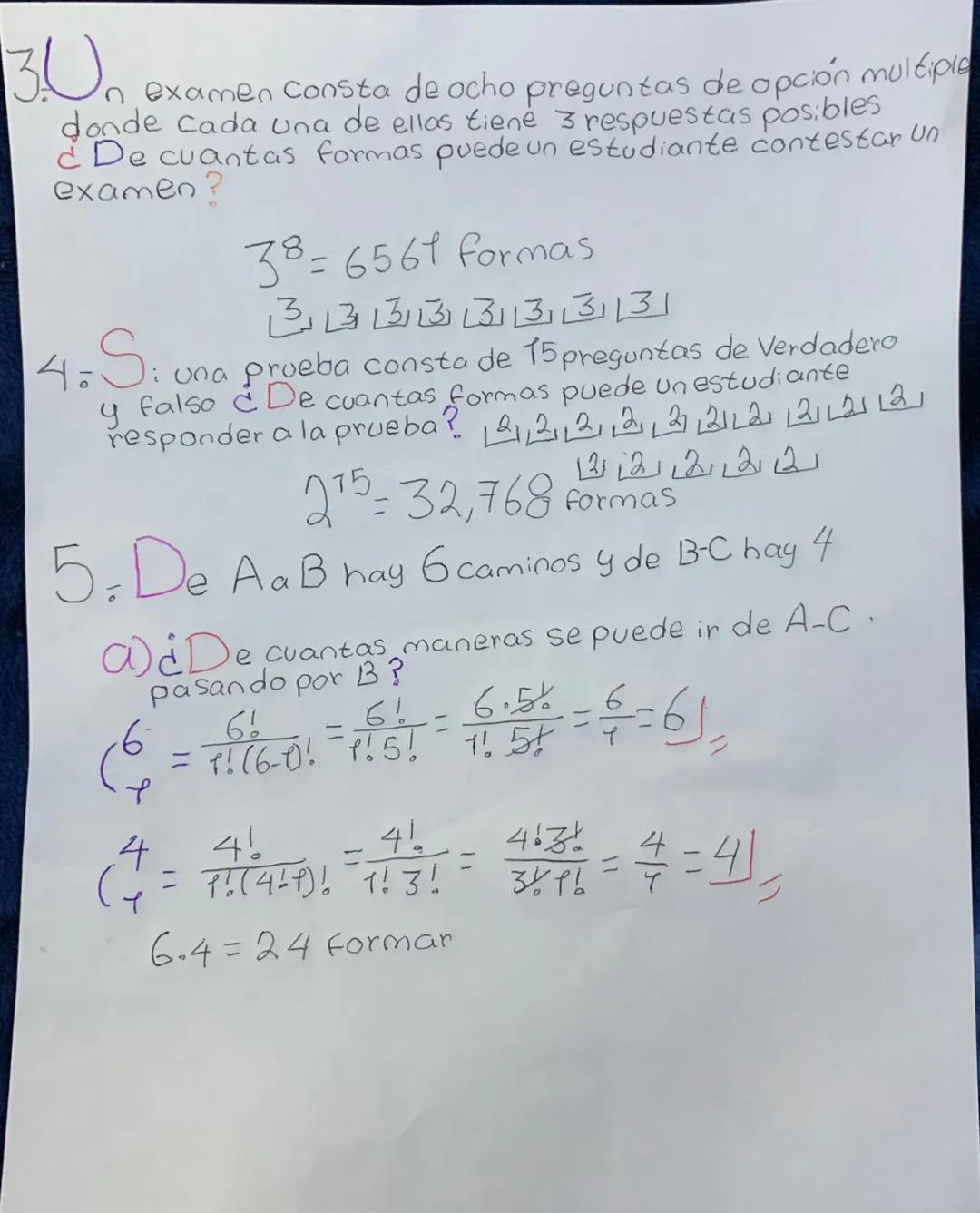 TAREA 3era
EVALUACIÓN
PERMUTACIONES
y
COMBINACIONES
Nombre: Solis Lopez Gilberto
Grupo: 6IVFO
Maestra: Tapia Lopez Anabel Marcela
Escuela: C