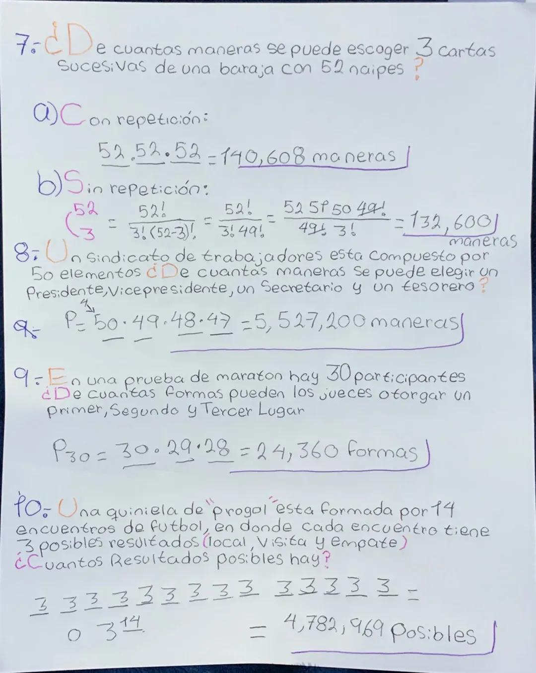 TAREA 3era
EVALUACIÓN
PERMUTACIONES
y
COMBINACIONES
Nombre: Solis Lopez Gilberto
Grupo: 6IVFO
Maestra: Tapia Lopez Anabel Marcela
Escuela: C