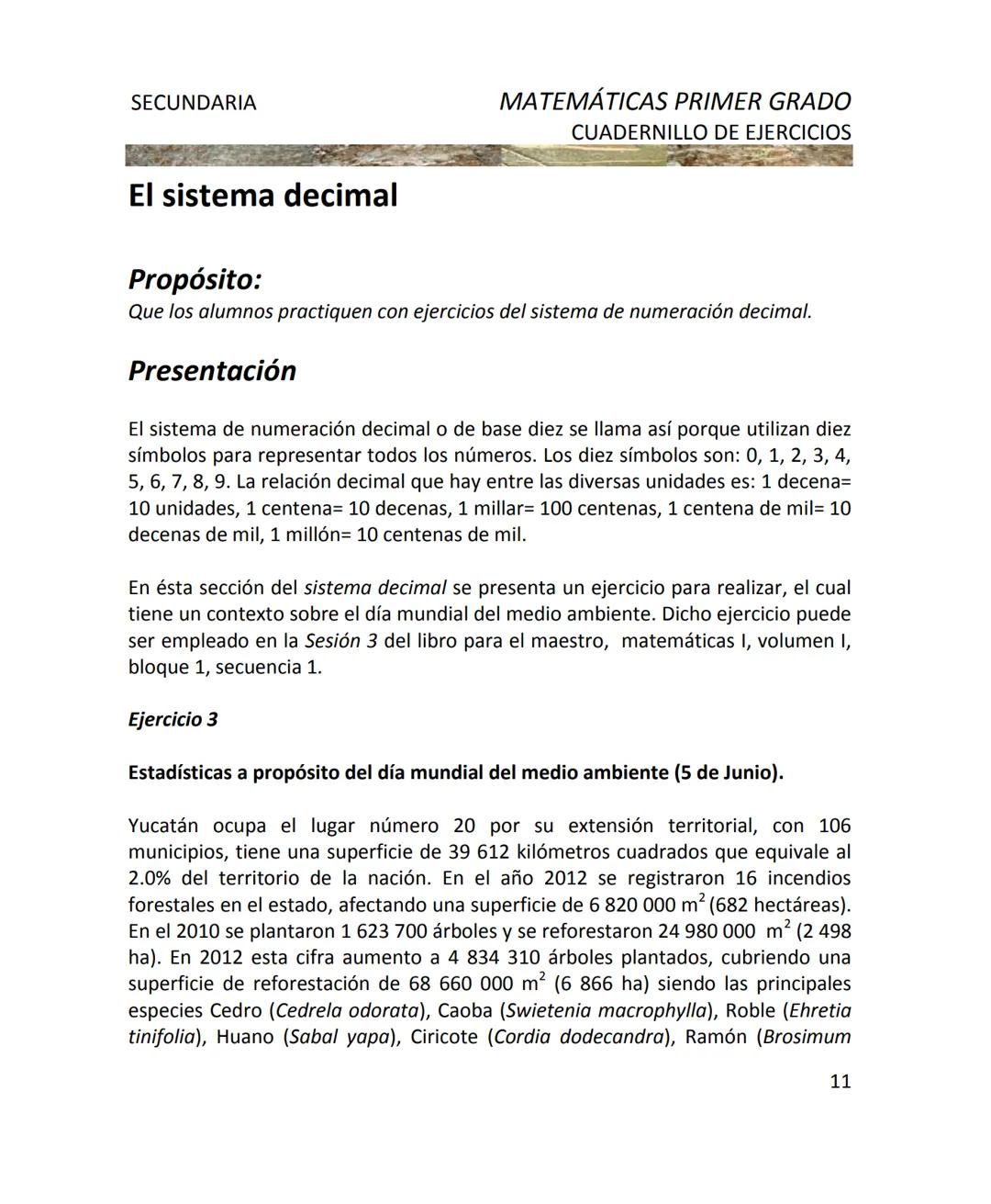 CUADERNILLO DE EJERCICIOS
DE MATEMÁTICAS
PARA SECUNDARIA
MILLSAPS
PN
Kaxil KiulcA.C. COLLEGE UD
Reserva Biocultural
Mexico
SGP
El Programa d