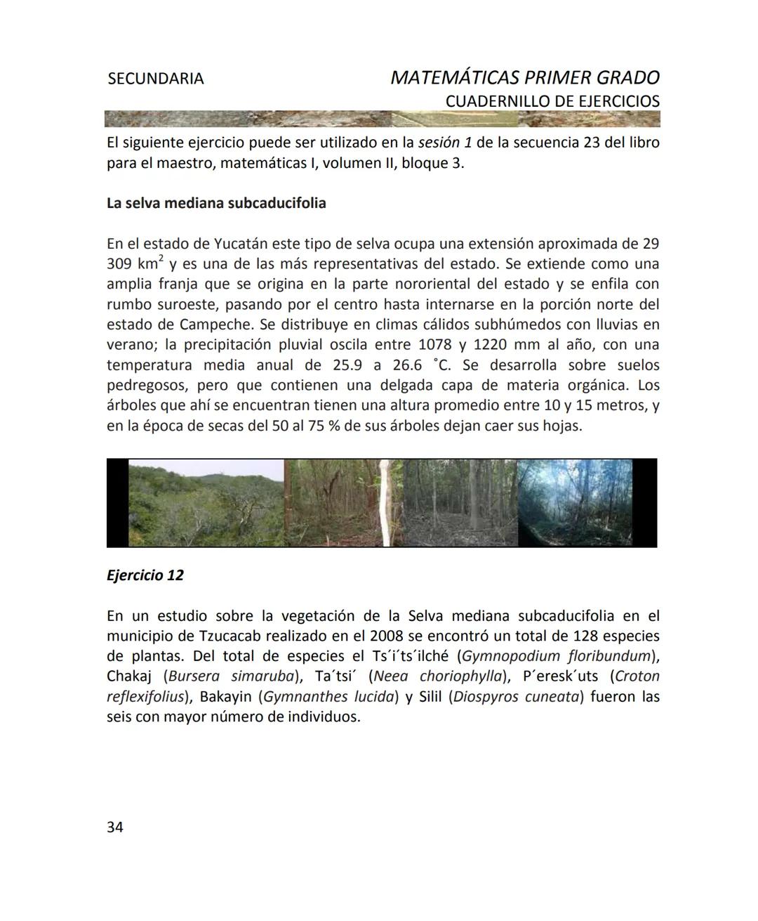 CUADERNILLO DE EJERCICIOS
DE MATEMÁTICAS
PARA SECUNDARIA
MILLSAPS
PN
Kaxil KiulcA.C. COLLEGE UD
Reserva Biocultural
Mexico
SGP
El Programa d