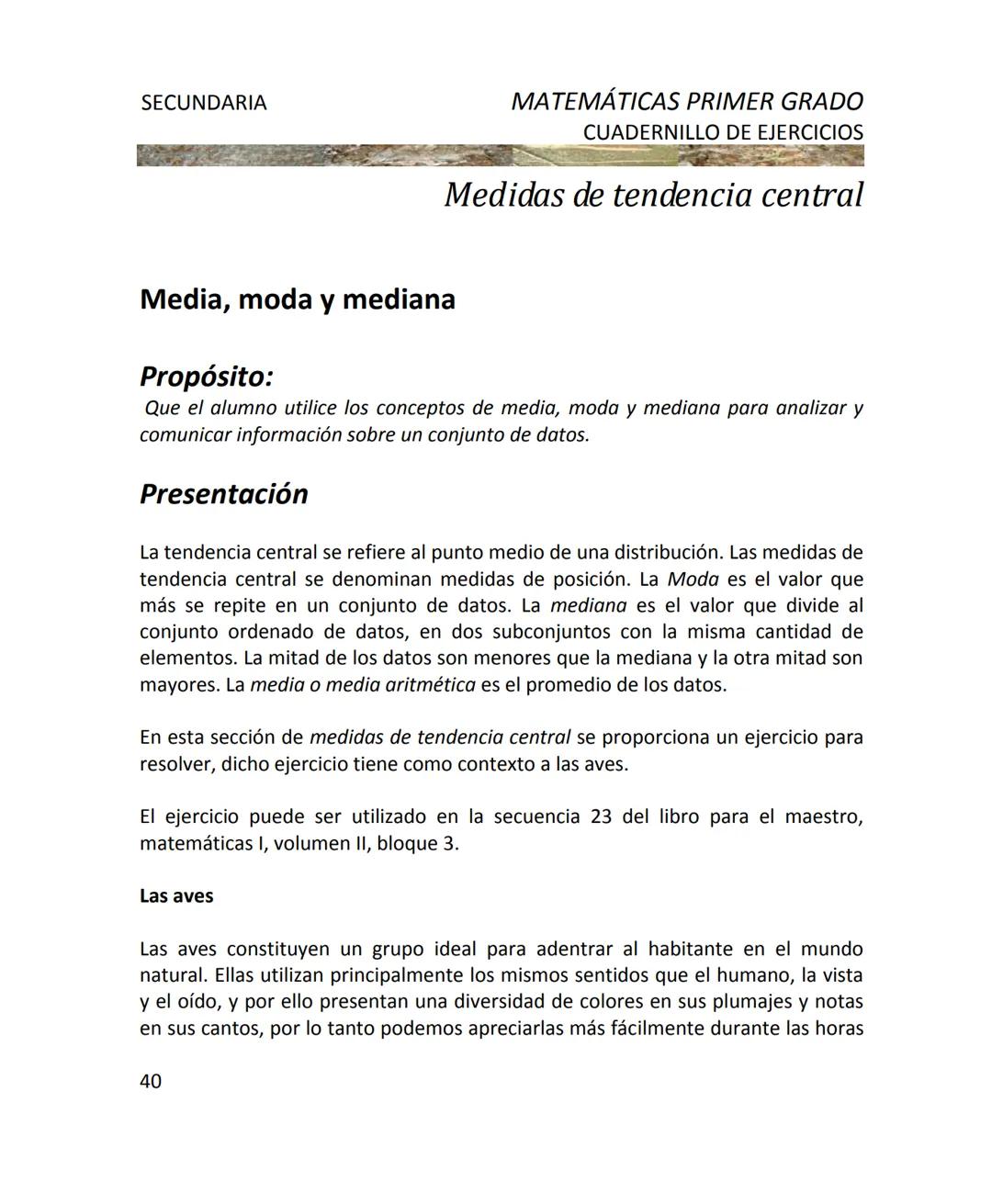 CUADERNILLO DE EJERCICIOS
DE MATEMÁTICAS
PARA SECUNDARIA
MILLSAPS
PN
Kaxil KiulcA.C. COLLEGE UD
Reserva Biocultural
Mexico
SGP
El Programa d