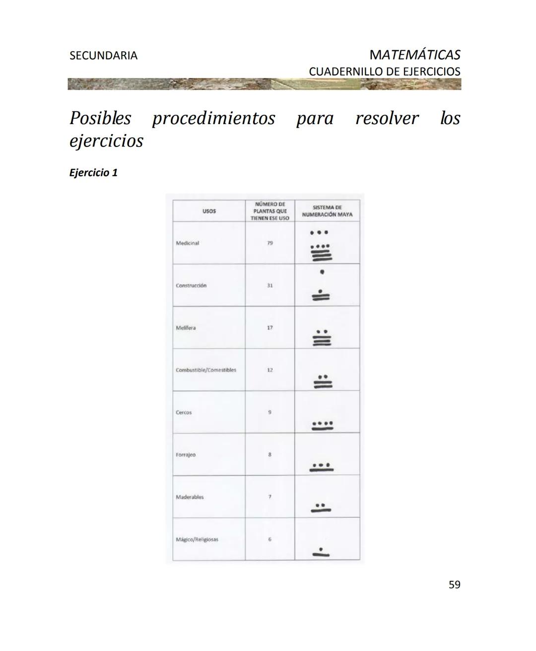 CUADERNILLO DE EJERCICIOS
DE MATEMÁTICAS
PARA SECUNDARIA
MILLSAPS
PN
Kaxil KiulcA.C. COLLEGE UD
Reserva Biocultural
Mexico
SGP
El Programa d