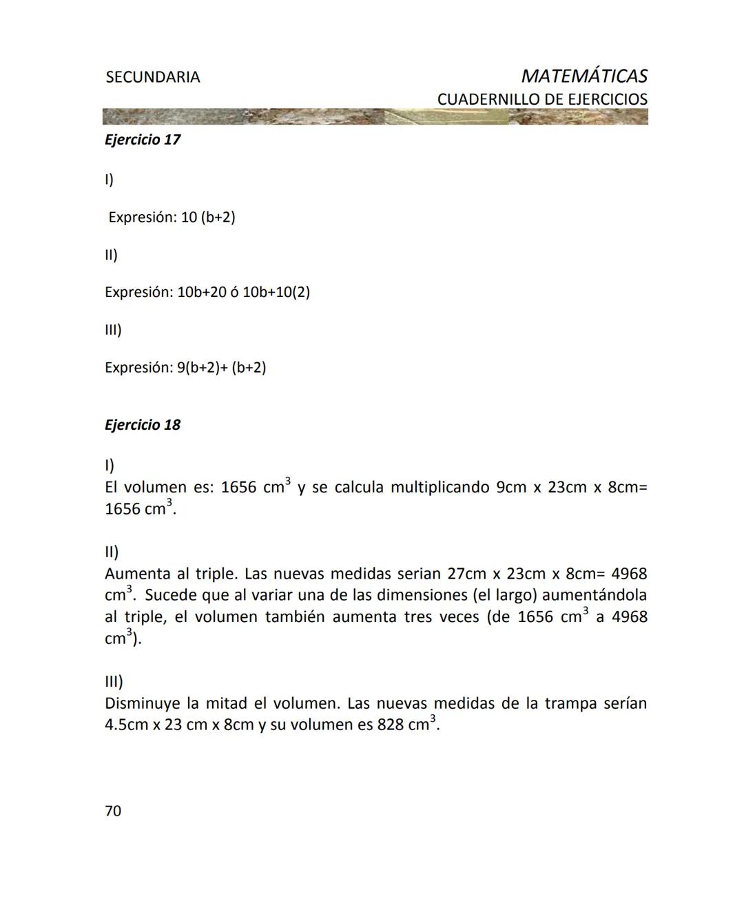 CUADERNILLO DE EJERCICIOS
DE MATEMÁTICAS
PARA SECUNDARIA
MILLSAPS
PN
Kaxil KiulcA.C. COLLEGE UD
Reserva Biocultural
Mexico
SGP
El Programa d