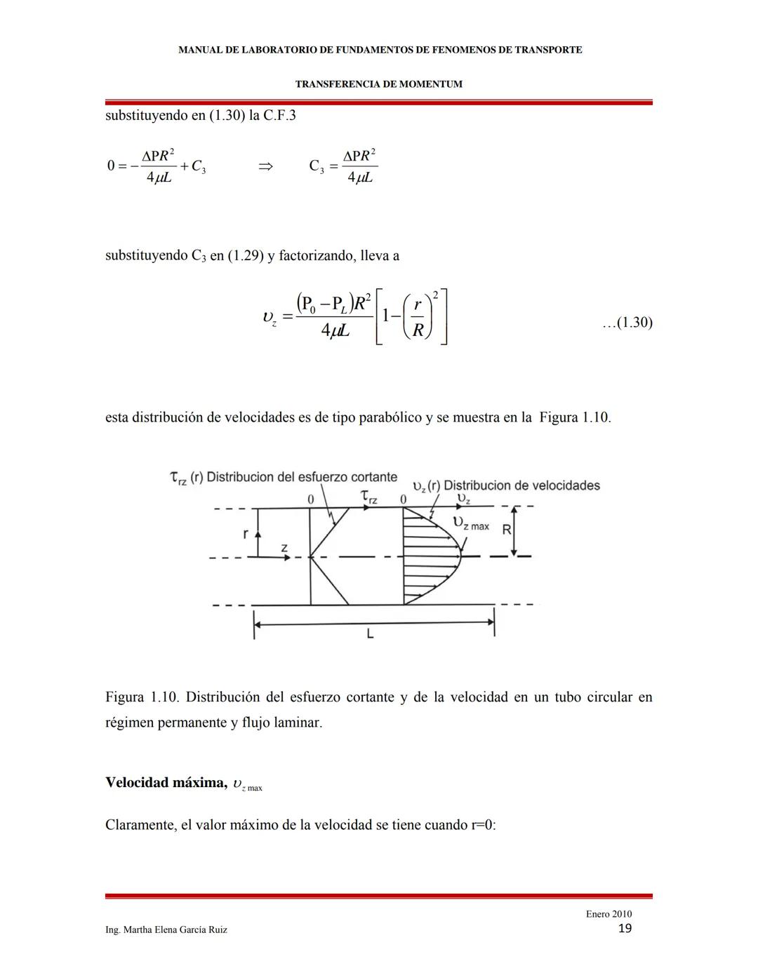 2010
MANUAL DE LABORATORIO DE FUNDAMENTOS
DE FENÓMENOS DE TRANSPORTE
INTRODUCCIÓN A LOS FENÓMENOS DE
TRANSPORTE
Ing. Martha Elena García Ruí