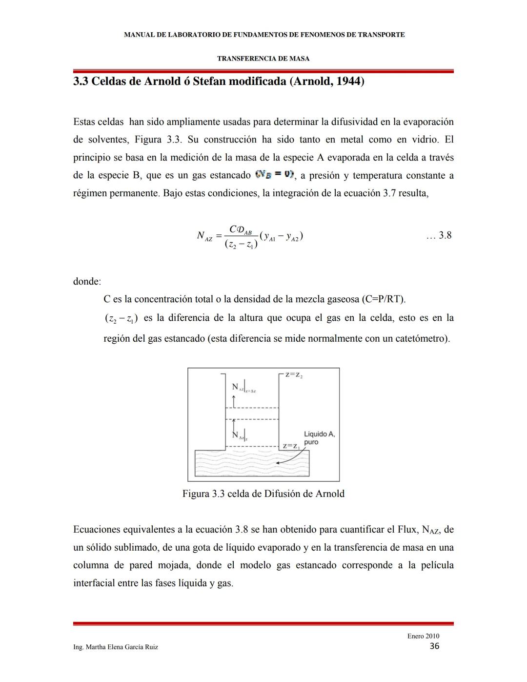 2010
MANUAL DE LABORATORIO DE FUNDAMENTOS
DE FENÓMENOS DE TRANSPORTE
INTRODUCCIÓN A LOS FENÓMENOS DE
TRANSPORTE
Ing. Martha Elena García Ruí