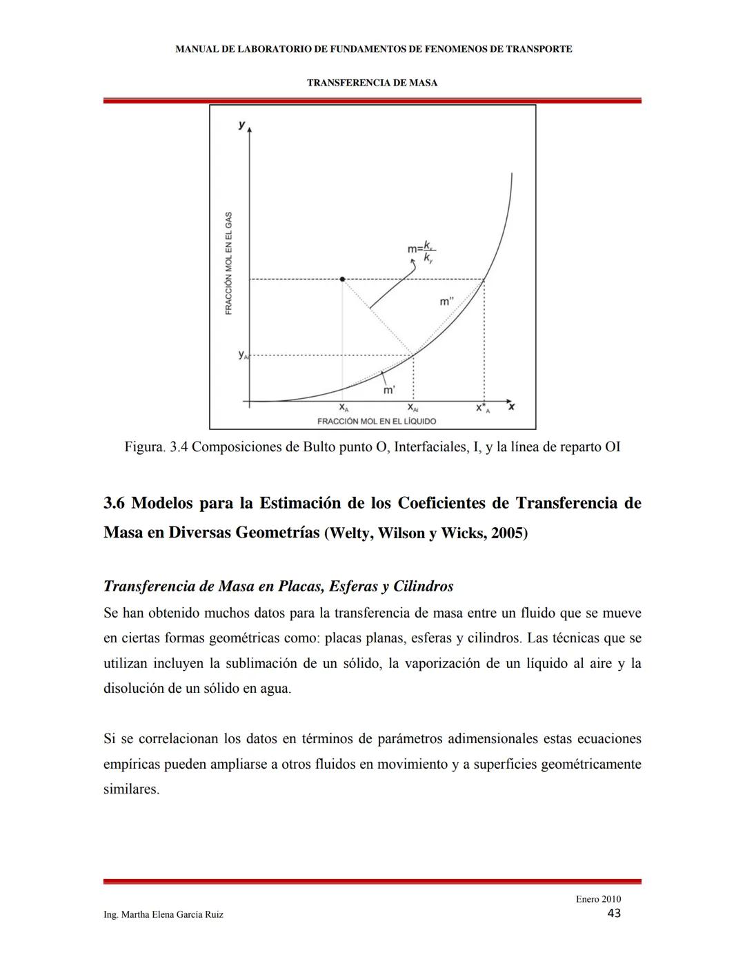 2010
MANUAL DE LABORATORIO DE FUNDAMENTOS
DE FENÓMENOS DE TRANSPORTE
INTRODUCCIÓN A LOS FENÓMENOS DE
TRANSPORTE
Ing. Martha Elena García Ruí