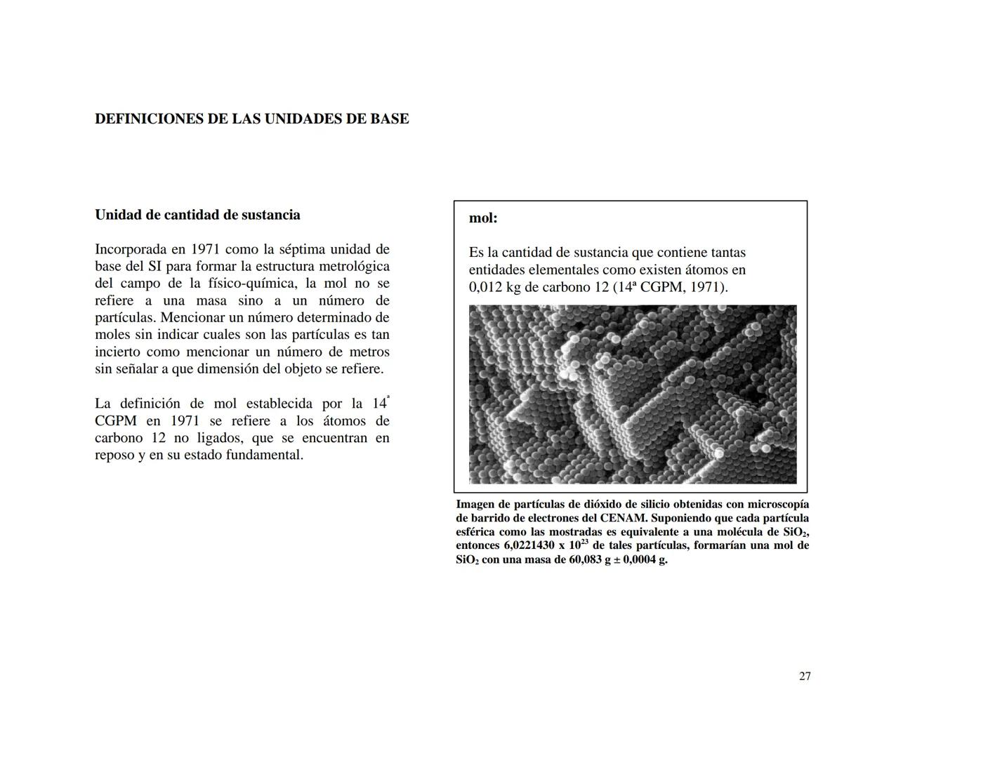 CENTRO NACIONAL DE METROLOGIA
ÁREA DE METROLOGÍA MECÁNICA
División de Metrología de Masa
CENAM
CENTRO NACIONAL DE METROLOGÍA
PUBLICACIÓN TÉC