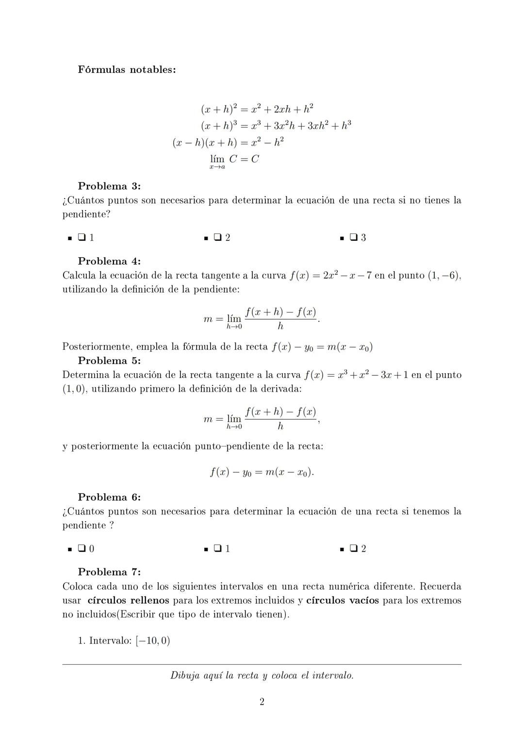Universidad Autónoma
del Estado de México
1ª Parte de la Guía de Pensamiento Matemático III
Problema 1:
Grafica las siguientes funciones (Us