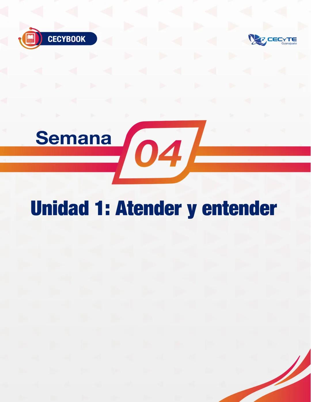 ## Semana 04
## Unidad 1: Atender y entender CECYBOOK
CECYTE
Guanajuato
Contenido específico
3. Tipos de ensayo
3.1 Literario
3.2 Filosófic
