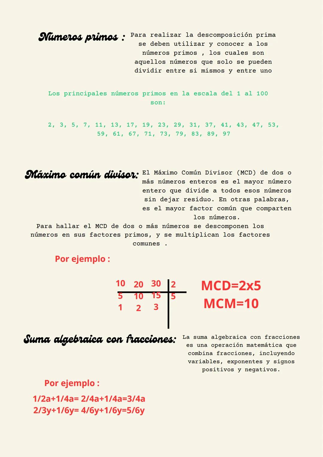 Guia
matemática
nivel preparatoria
PRINCIPIOS FUNDAMENTALES DE LA ÁLGEBRA
CON CONCEPTOS Y EJEMPLOS PARA FACILITAR
Y OPTIMIZAR UNA COMPRESIÓN