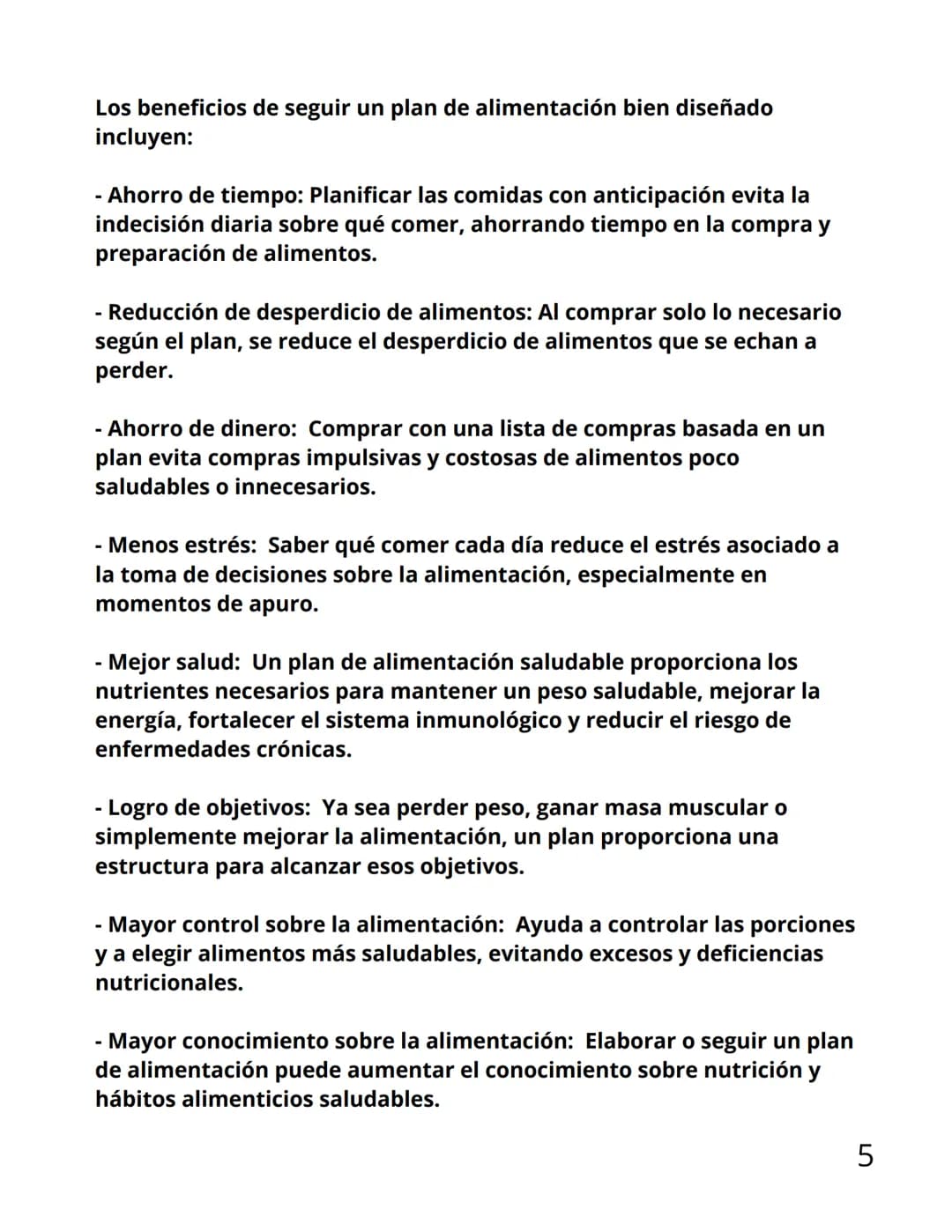 # INFORME: PLANES
DE
ALIMENTACIÓN Y
PORCIONES
SALUDABLES Un plan de alimentación es un documento o guía que
detalla qué, cuándo y cuánto com