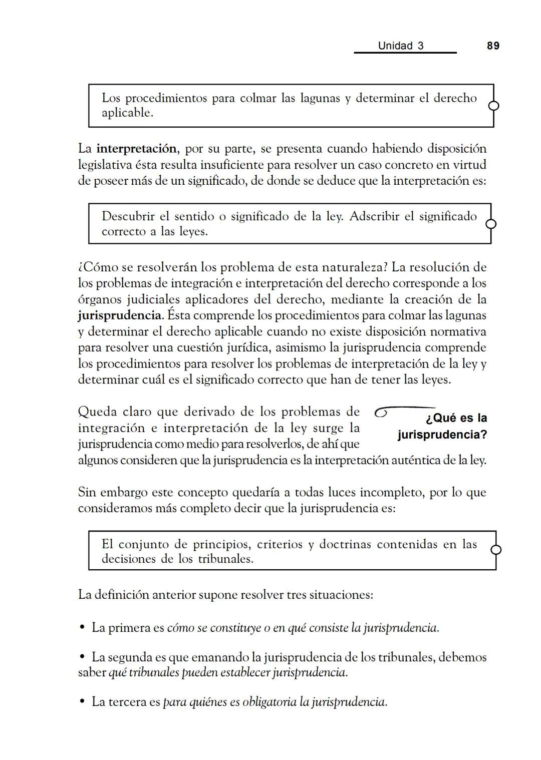 Las fuentes del derecho
Objetivos
Al finalizar la unidad, el alumno:
* Identificará cuáles son las fuentes del derecho.
* Describirá el pr