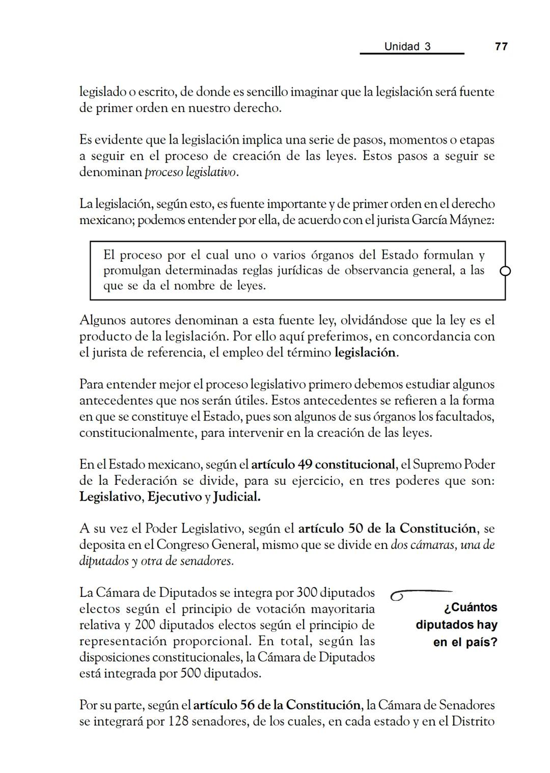 Las fuentes del derecho
Objetivos
Al finalizar la unidad, el alumno:
* Identificará cuáles son las fuentes del derecho.
* Describirá el pr
