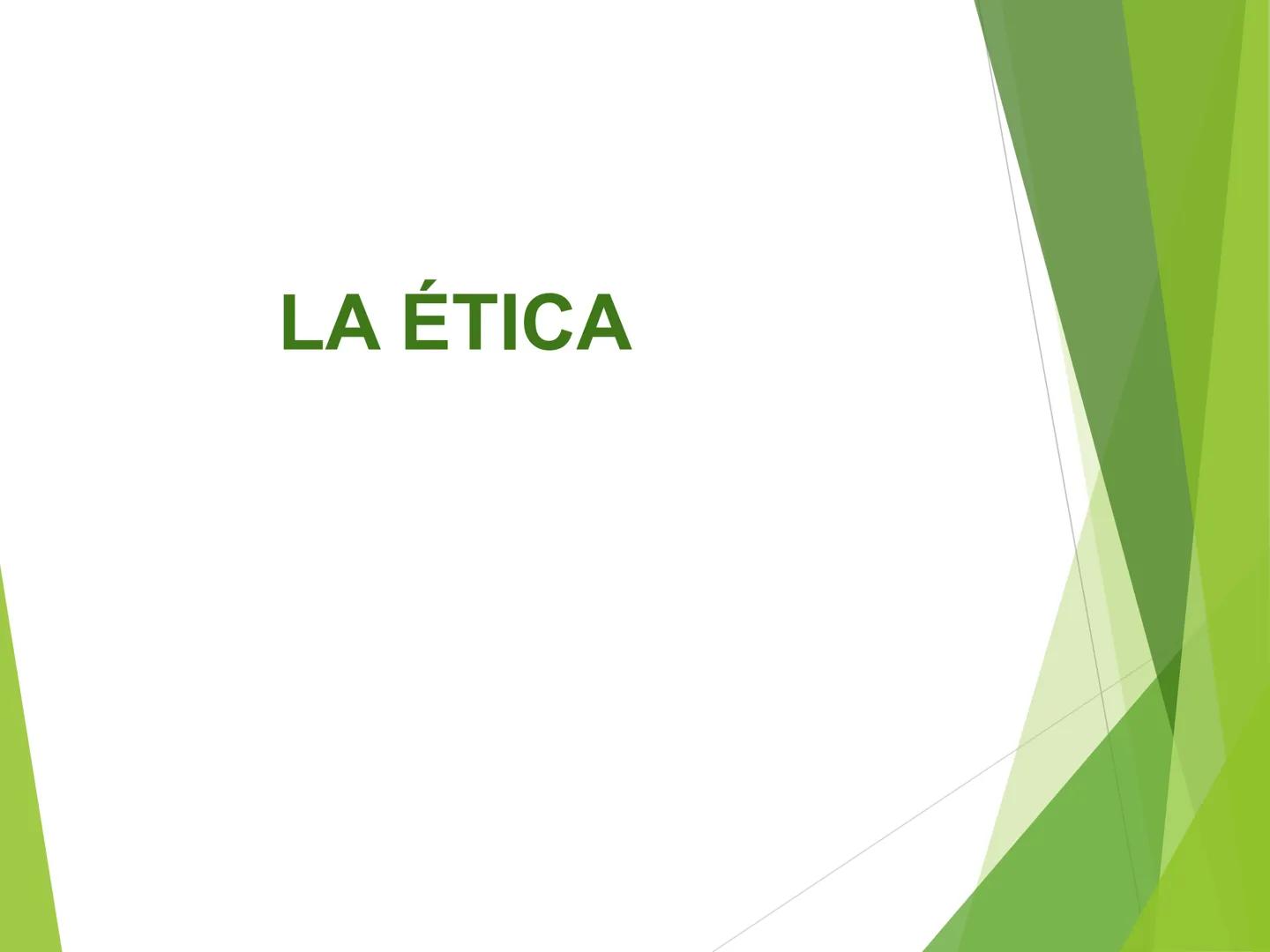 ## LA ÉTICA Introducción
Los problemas morales son una realidad. El hombre
siempre se ha preocupado por el bien y el mal, quizá la
moral no