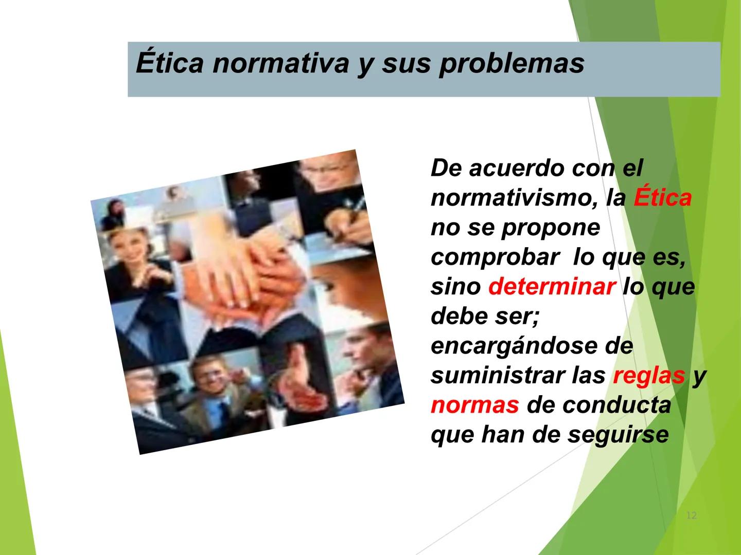 ## LA ÉTICA Introducción
Los problemas morales son una realidad. El hombre
siempre se ha preocupado por el bien y el mal, quizá la
moral no