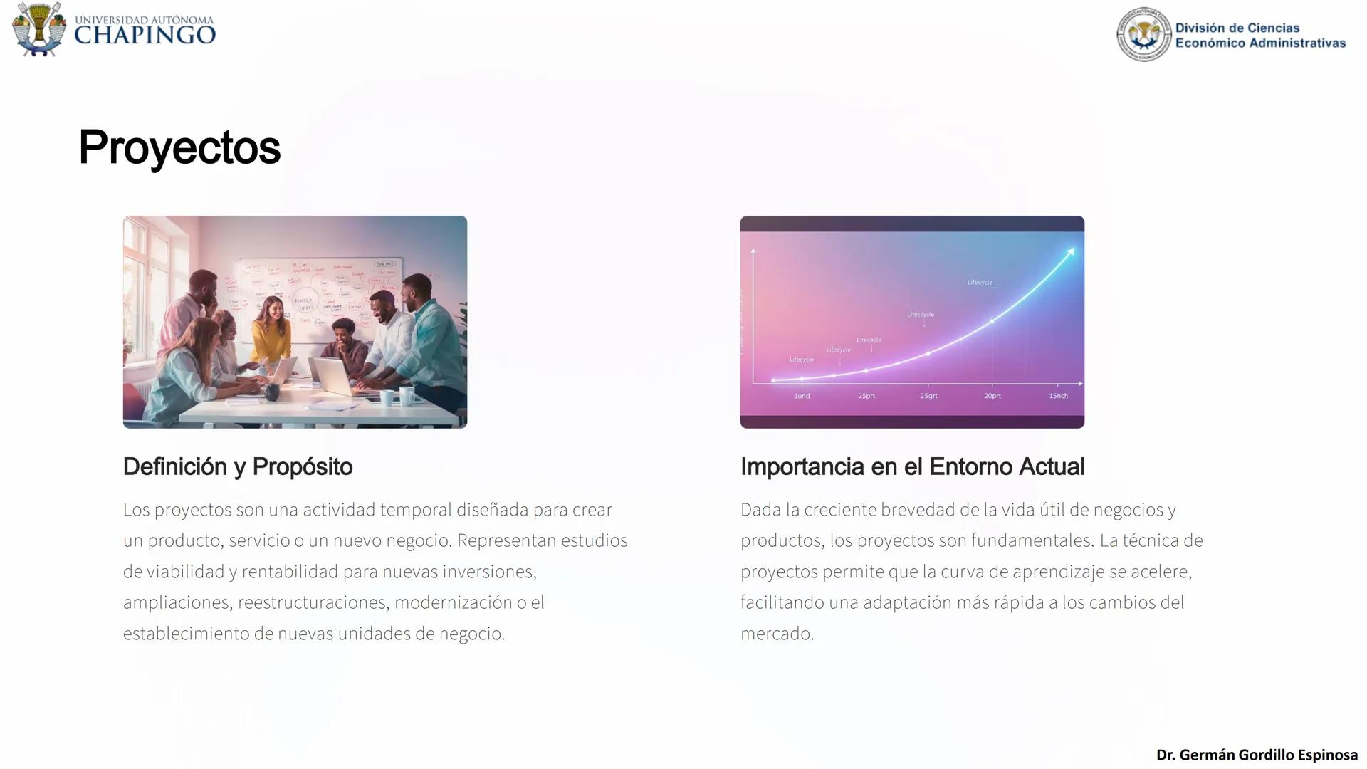 UNIVERSIDAD AUTÓNOMA
CHAPINGO
División de Ciencias
Económico Administrativas
Administración: Fundamentos
de Planeación
Este curso explora lo