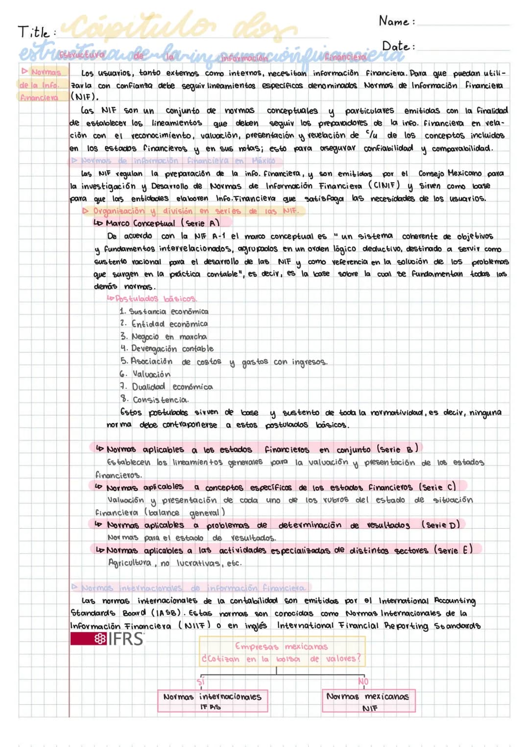Name: Natalie
Title: Capitulo 1. Información financiera en los negocios.
Date: 10
Introducción.
Las empresas requieven de información financ