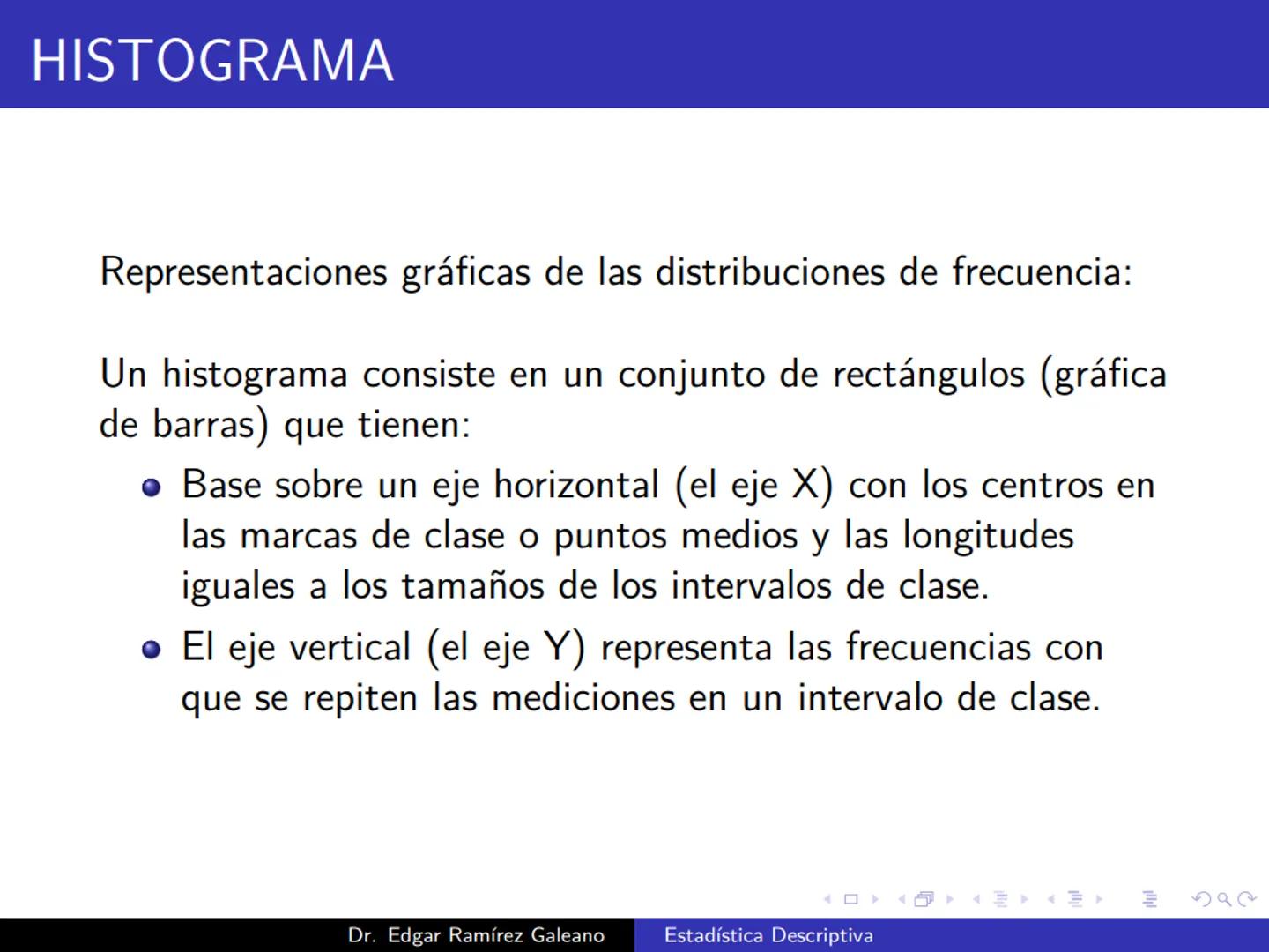# Estadística Descriptiva
Ingeniería Mecánica Agrícola
Dr. Edgar Ramírez Galeano Conceptos Básicos
En muchas ocasiones, para llevar a cabo