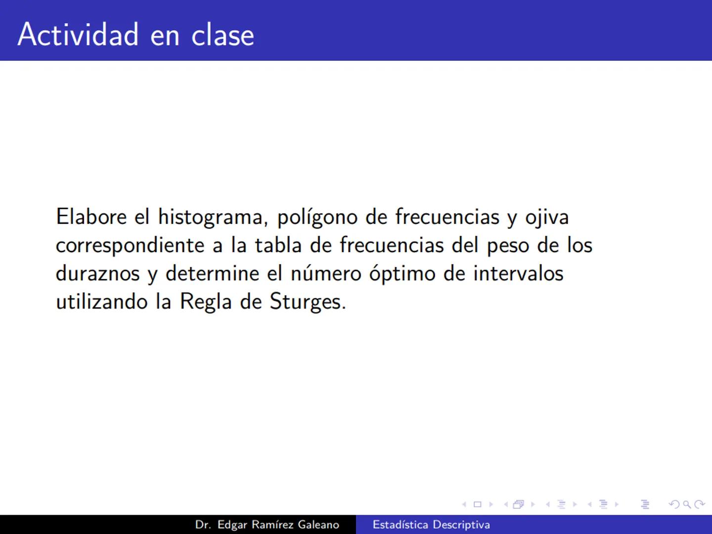 # Estadística Descriptiva
Ingeniería Mecánica Agrícola
Dr. Edgar Ramírez Galeano Conceptos Básicos
En muchas ocasiones, para llevar a cabo