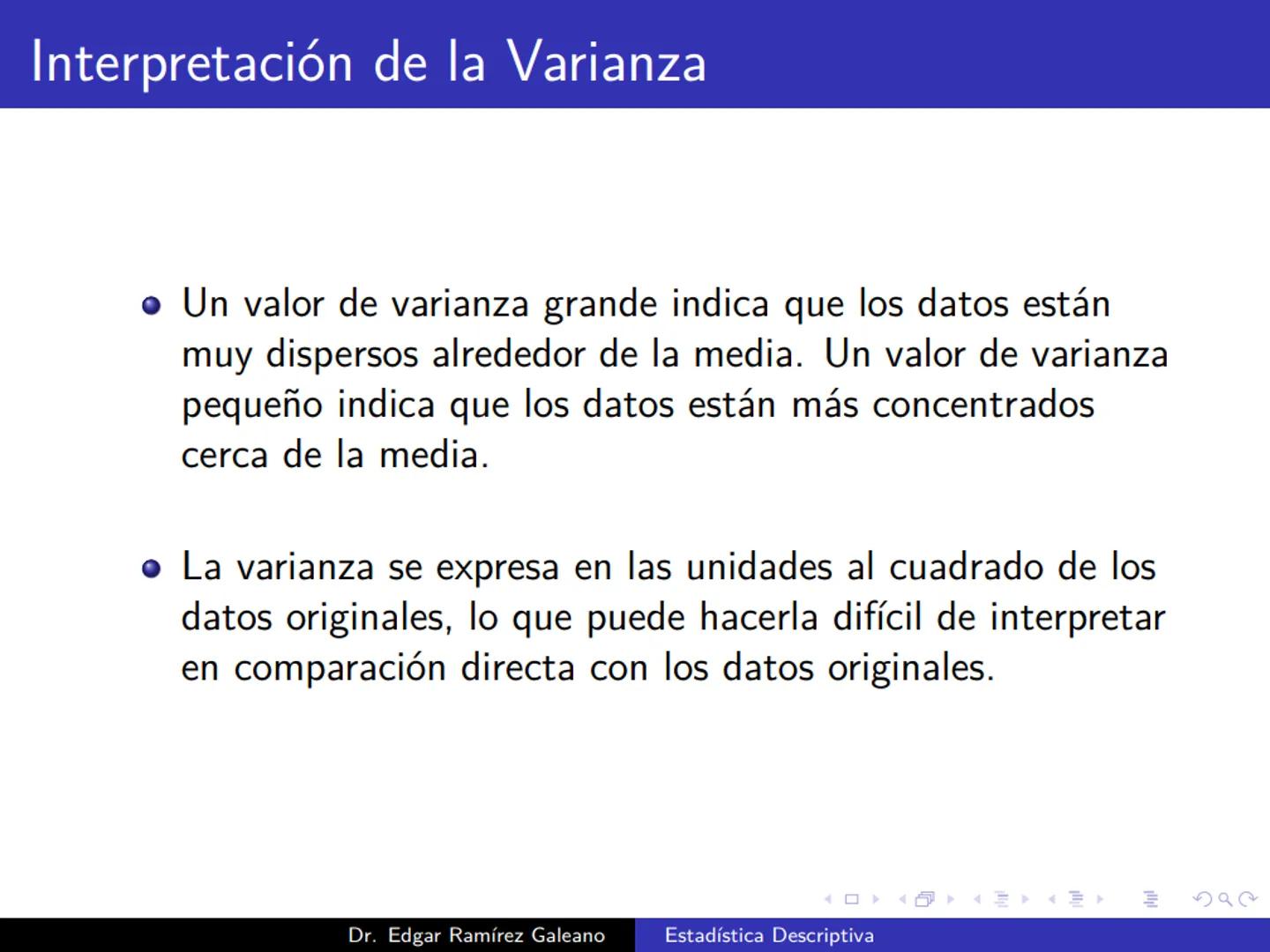 # Estadística Descriptiva
Ingeniería Mecánica Agrícola
Dr. Edgar Ramírez Galeano Conceptos Básicos
En muchas ocasiones, para llevar a cabo