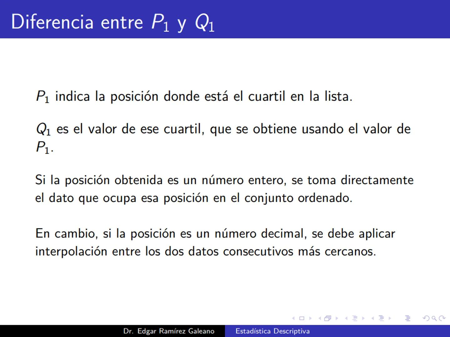 # Estadística Descriptiva
Ingeniería Mecánica Agrícola
Dr. Edgar Ramírez Galeano Conceptos Básicos
En muchas ocasiones, para llevar a cabo