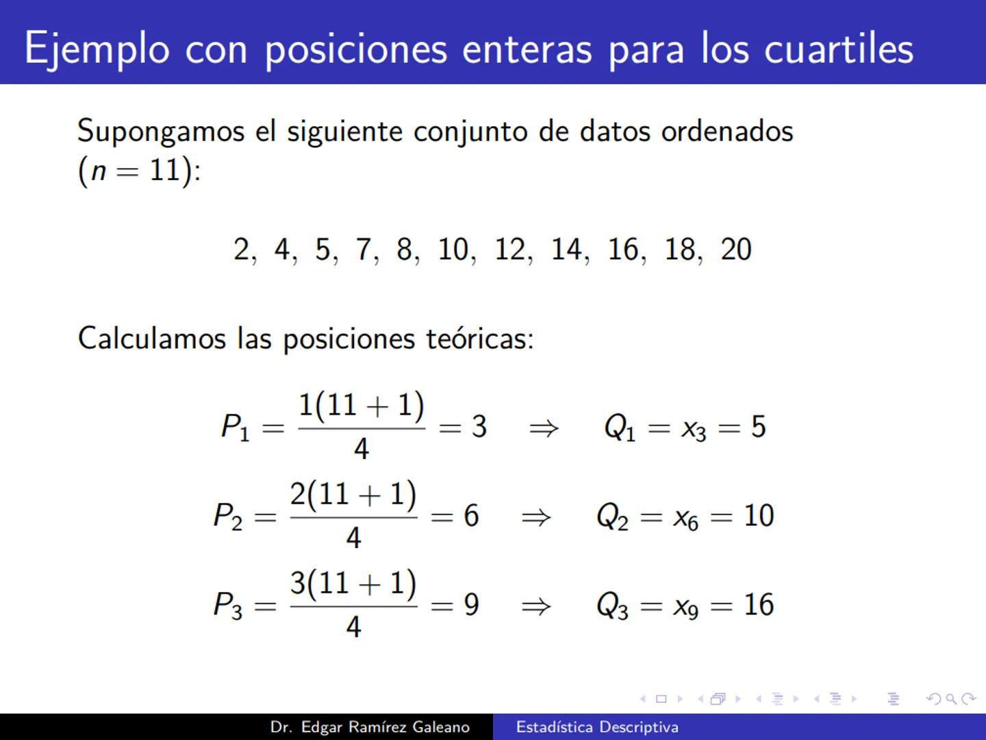 # Estadística Descriptiva
Ingeniería Mecánica Agrícola
Dr. Edgar Ramírez Galeano Conceptos Básicos
En muchas ocasiones, para llevar a cabo