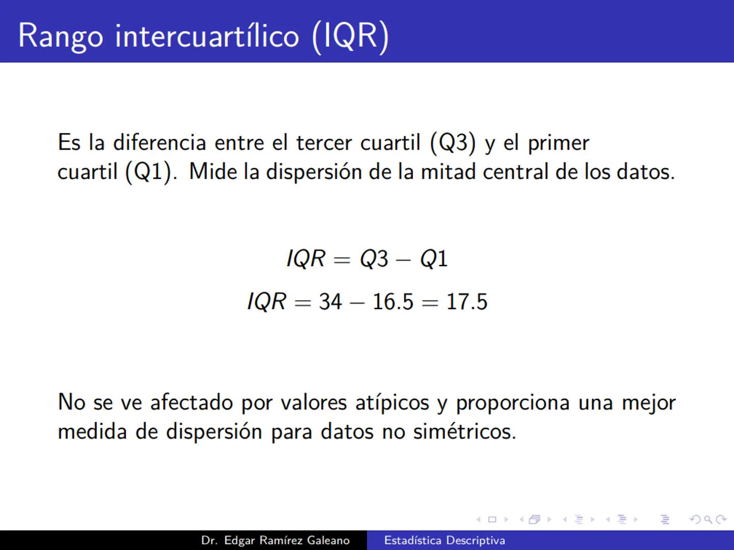 # Estadística Descriptiva
Ingeniería Mecánica Agrícola
Dr. Edgar Ramírez Galeano Conceptos Básicos
En muchas ocasiones, para llevar a cabo
