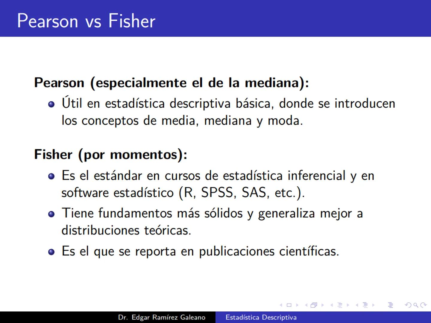 # Estadística Descriptiva
Ingeniería Mecánica Agrícola
Dr. Edgar Ramírez Galeano Conceptos Básicos
En muchas ocasiones, para llevar a cabo