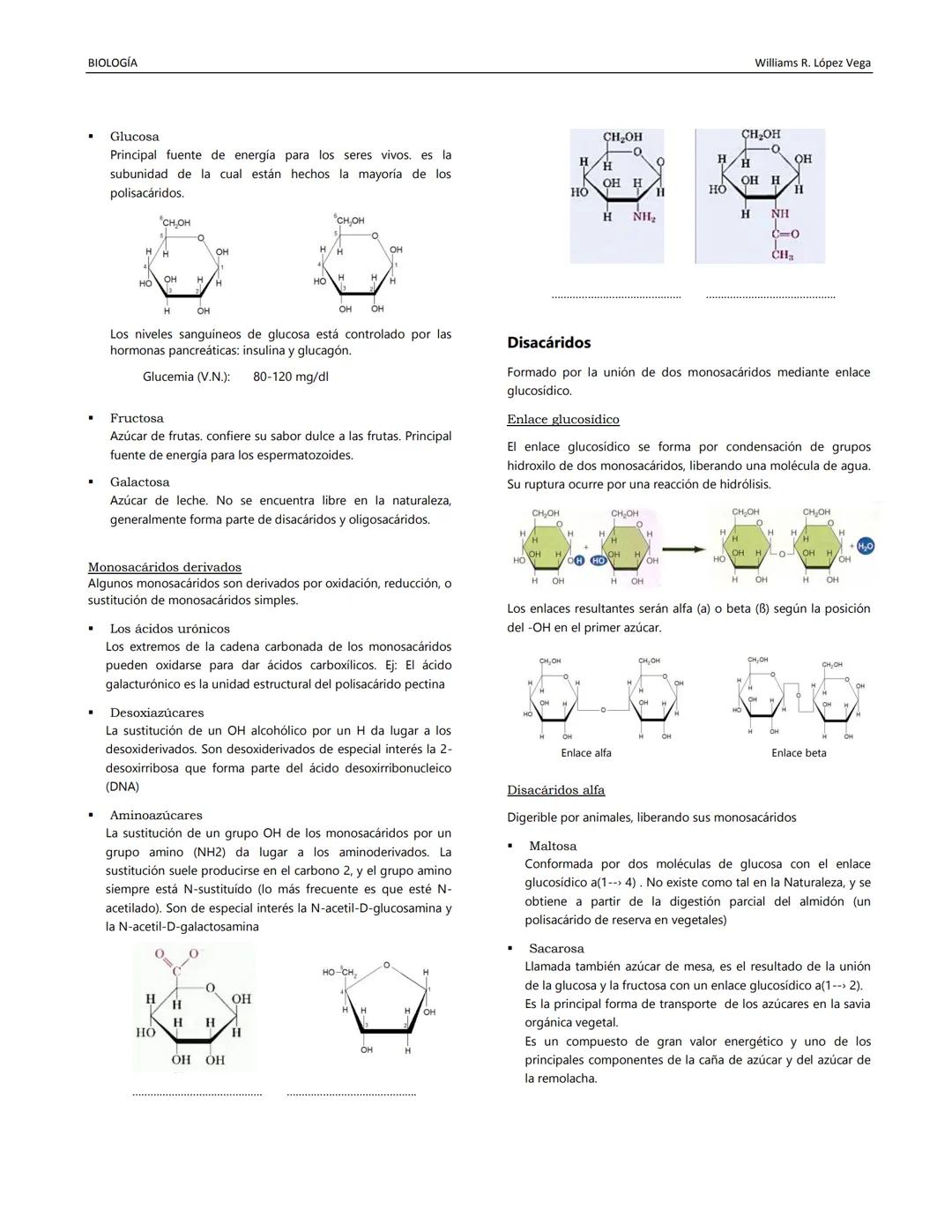 BIOLOGÍA
Williams R. López Vega
BIOQUÍMICA II
Disciplina estudia la composición química de los
organismos vivientes y sus transformaciones.