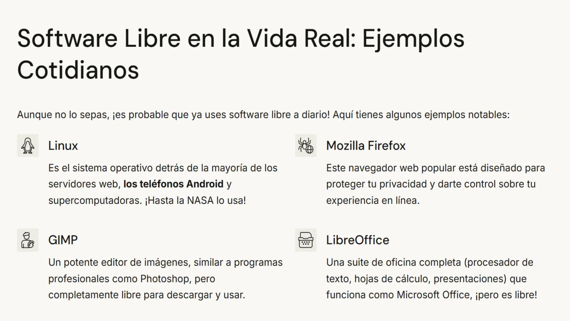 CETIs No.67
Historia del Software Libre:
Libertad para todos en el
mundo digital
Cultura Digital I
Docente: Mtra. Denisse Cisneros García ¿Q