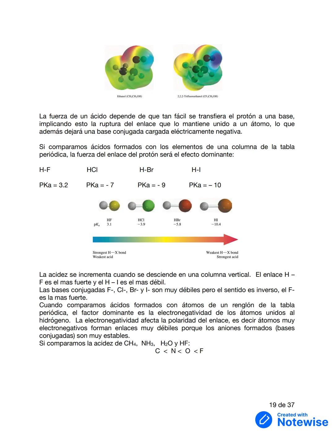 UNIDAD 1: FUNDAMENTOS DE REACTIVIDAD
Información y gráficos obtenidos de:
Clayden, J., Greeves, N., & Warren, S. (2012). Organic chemistry.