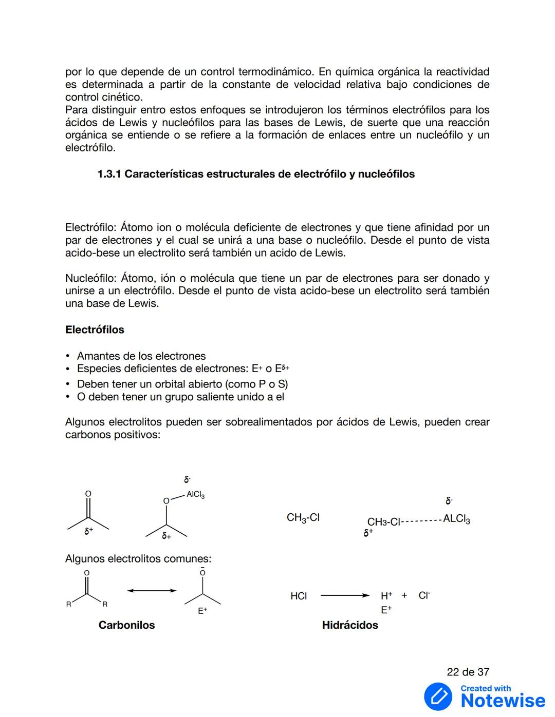 UNIDAD 1: FUNDAMENTOS DE REACTIVIDAD
Información y gráficos obtenidos de:
Clayden, J., Greeves, N., & Warren, S. (2012). Organic chemistry.
