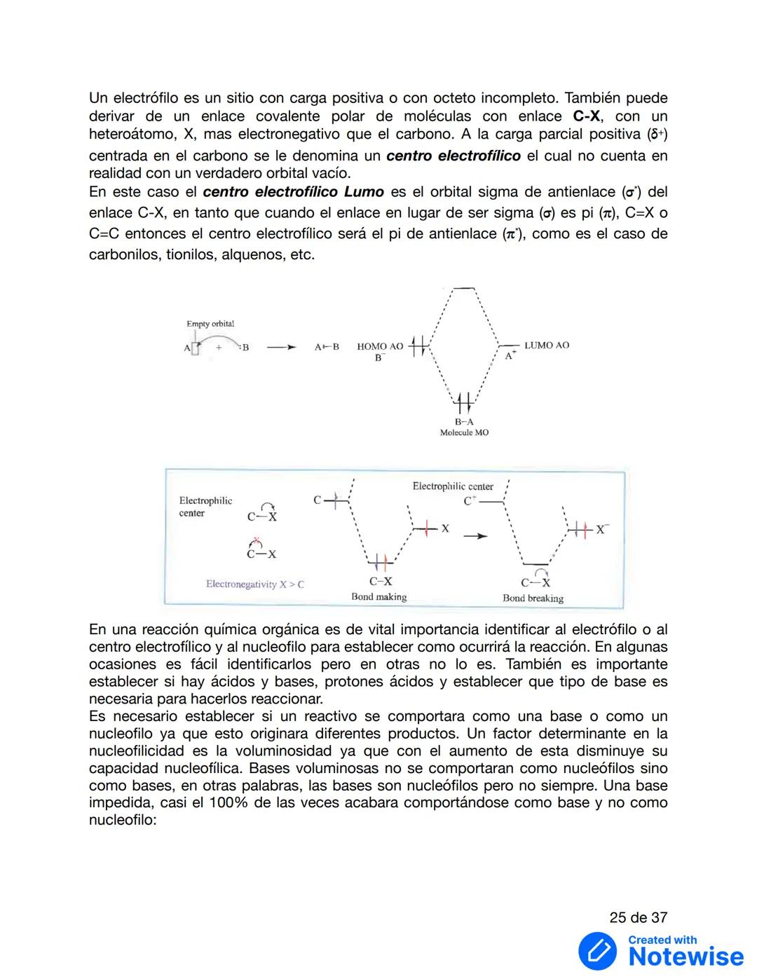 UNIDAD 1: FUNDAMENTOS DE REACTIVIDAD
Información y gráficos obtenidos de:
Clayden, J., Greeves, N., & Warren, S. (2012). Organic chemistry.